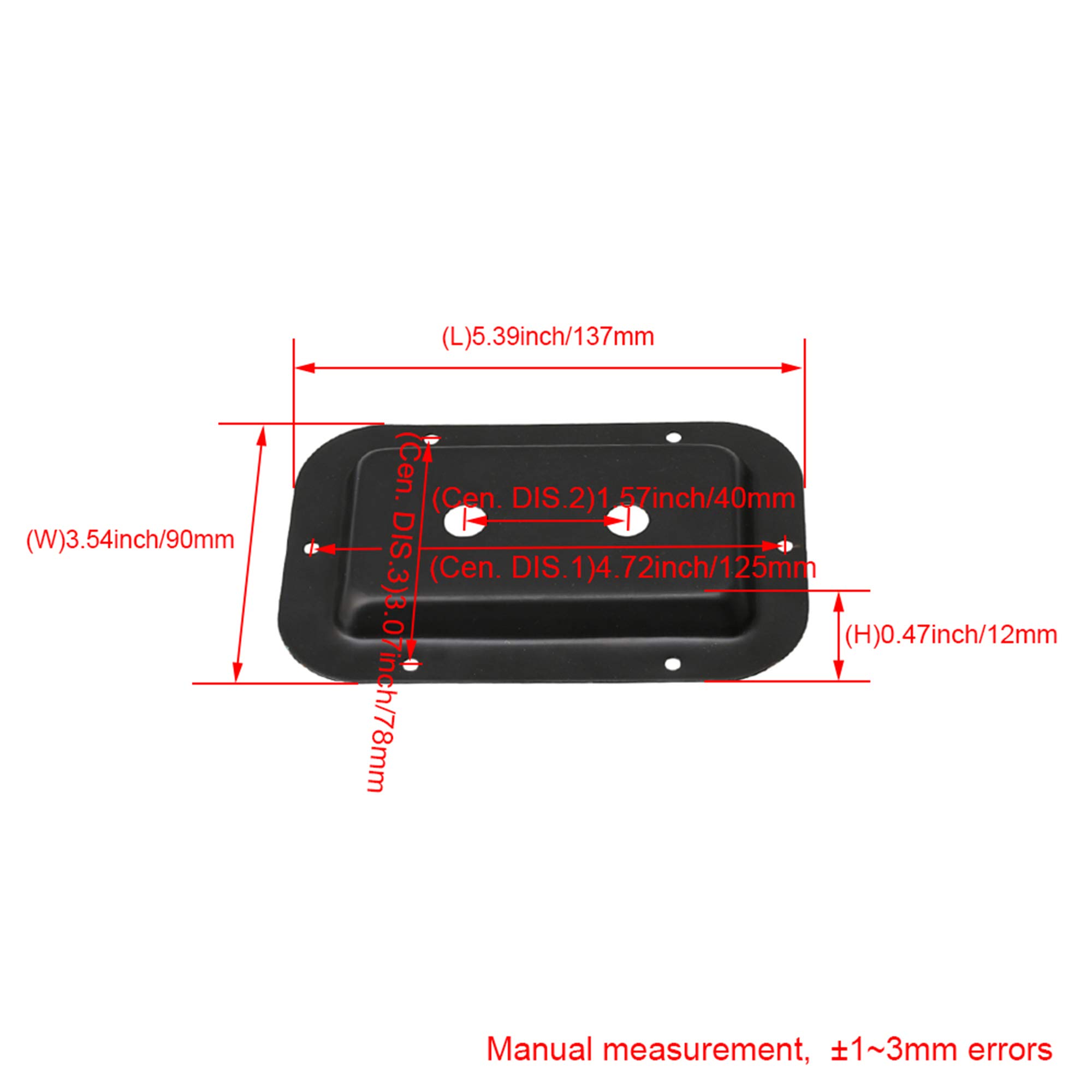 Plaque De Connexion Jack/Prise Pour Enceinte De Sono - Boîtier Métallique Double Pour Prises SpeakOn