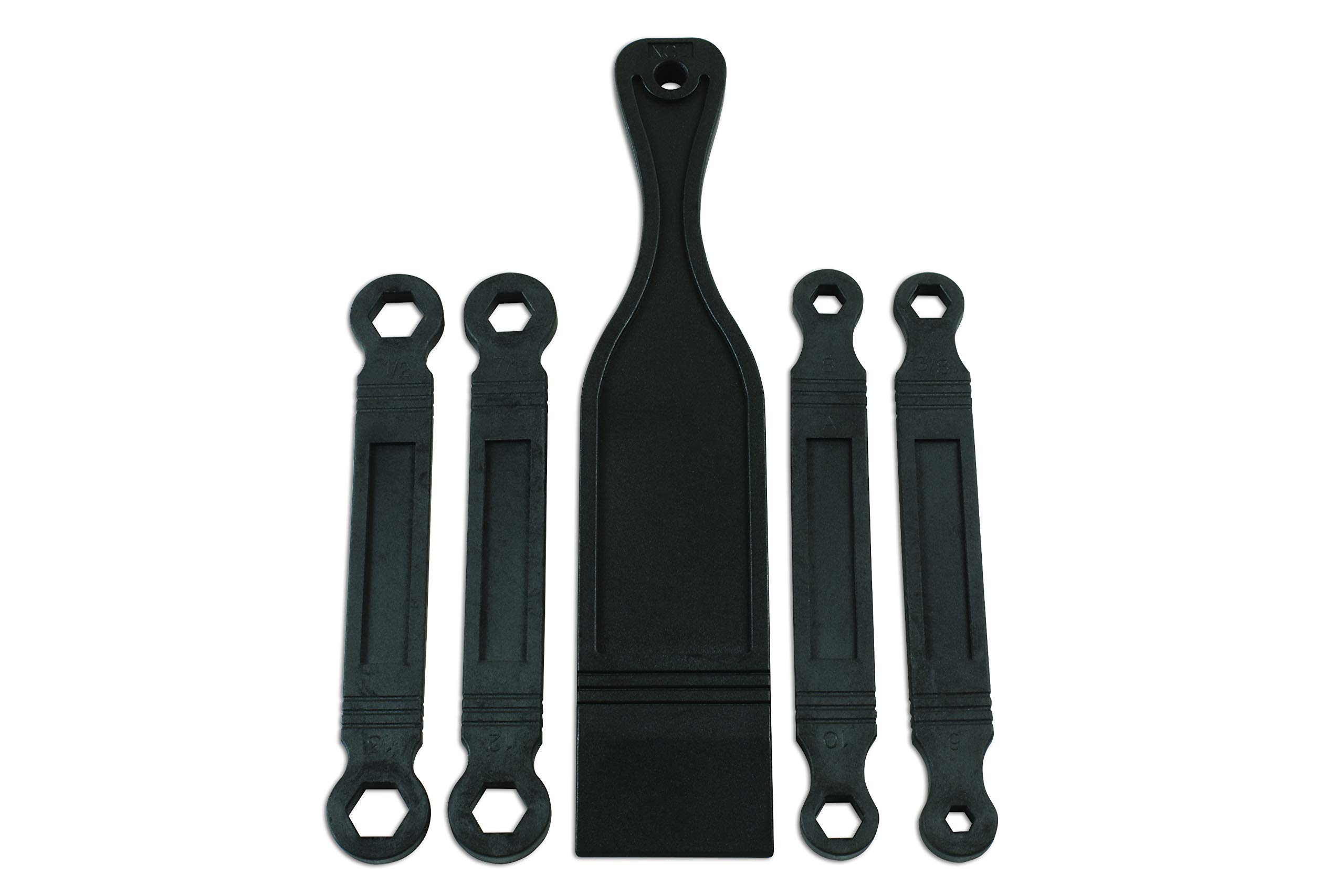 Laser 7464 Non Marring Spanner & Pry Bar Set 5pc, Silver - Image 4
