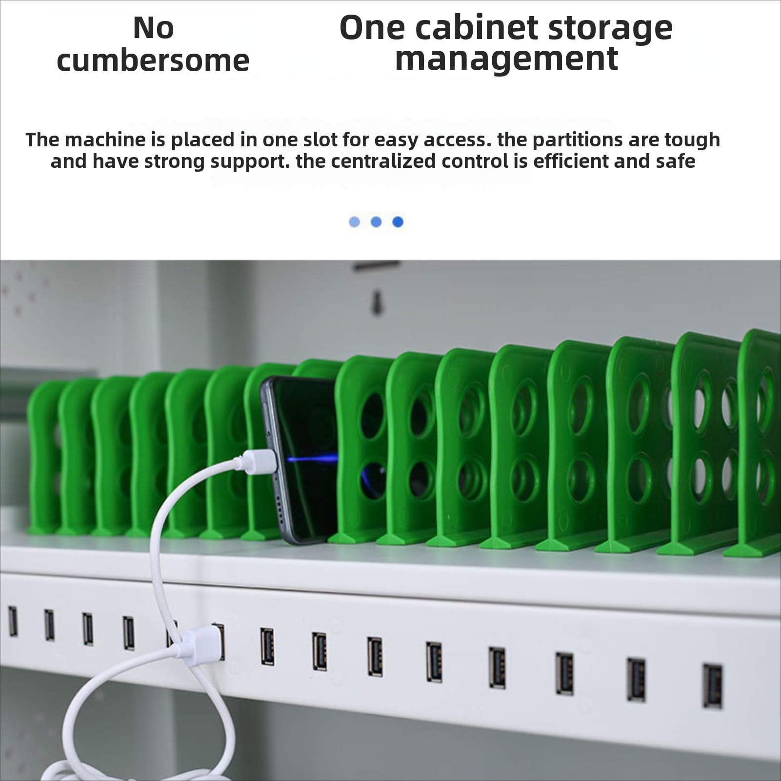 Carrello di ricarica con blocco a 30 slot per laptop e dispositivi, armadietto di archiviazione sicuro con serratura a chiave per scuole, aule e uffici - Soluzione di ricarica efficiente