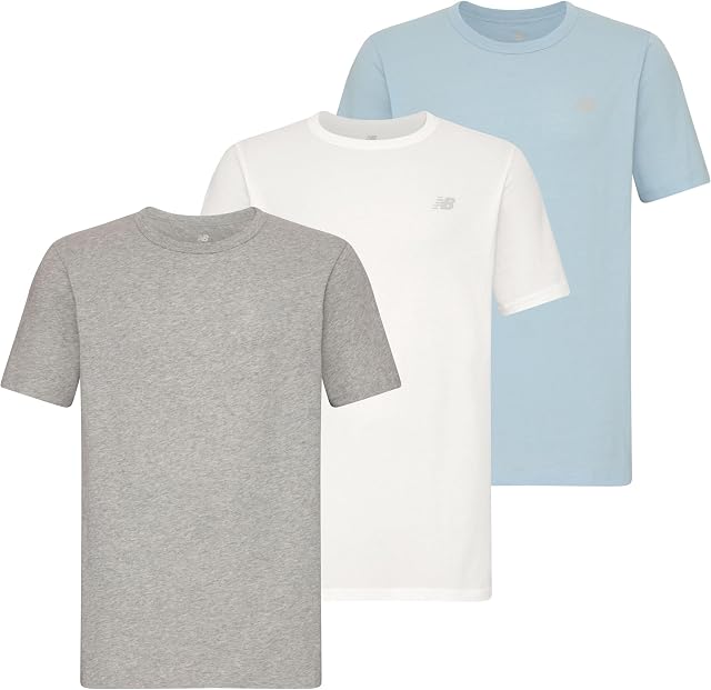 New Balance Mens Cotton Performance Crew Neck Tee