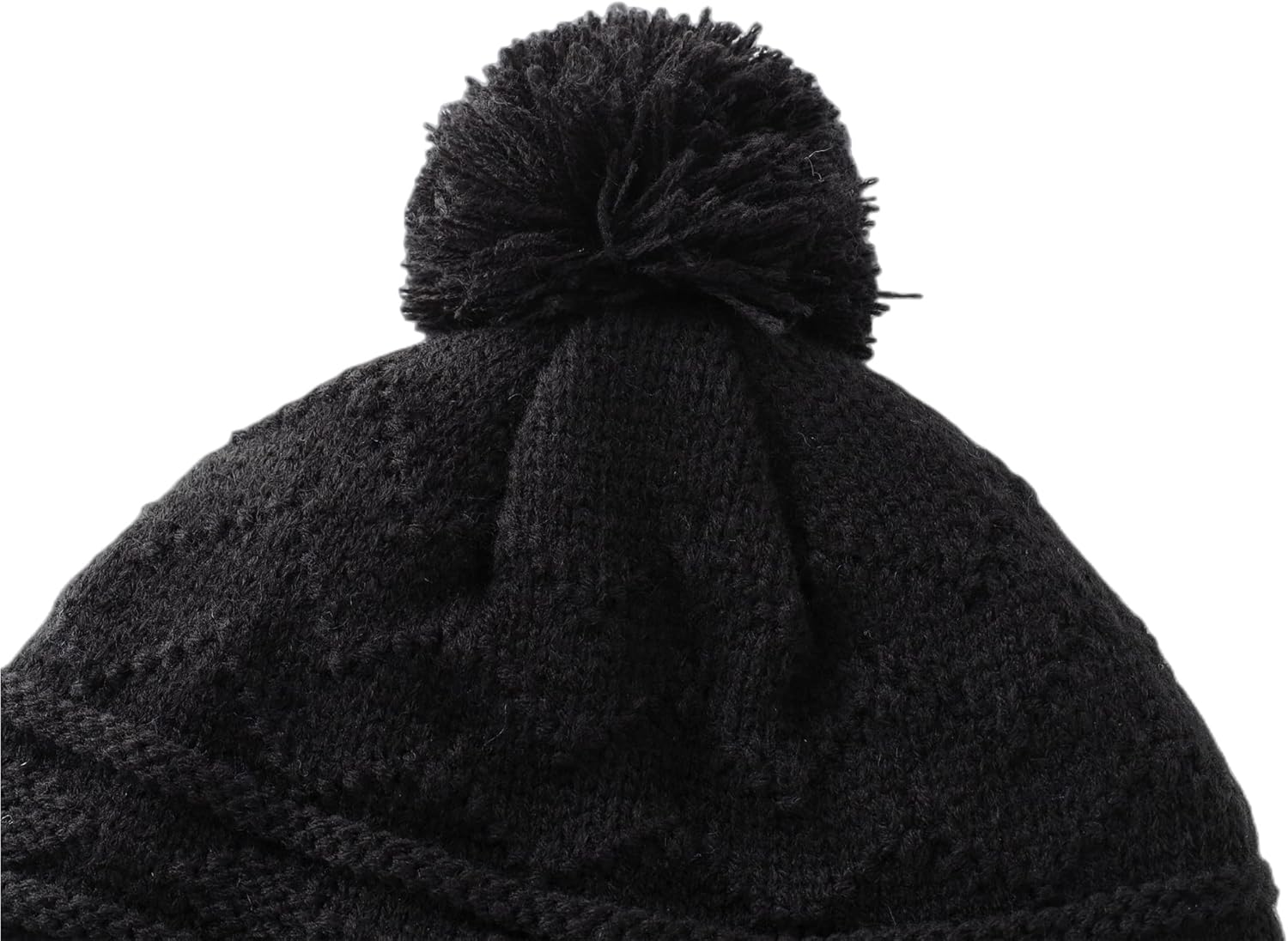 Connectyle Toddler Boys Girls Beanie Hat Fleece Lined Knit Kids Hat with Ear Flaps Warm Winter Hat Acrylic Watch Hat - Image 3