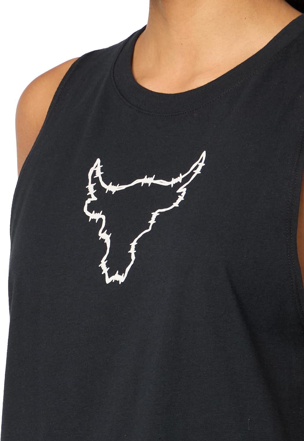 Under Armour Womens Project Rock Sportstyle Tank Top - Image 3