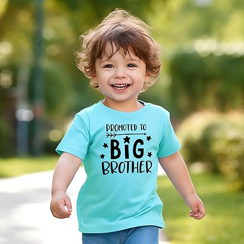 Miniatura 4 de Camisa de revelación de embarazo para hermano mayor, camisas con anuncio de nacimiento para niños