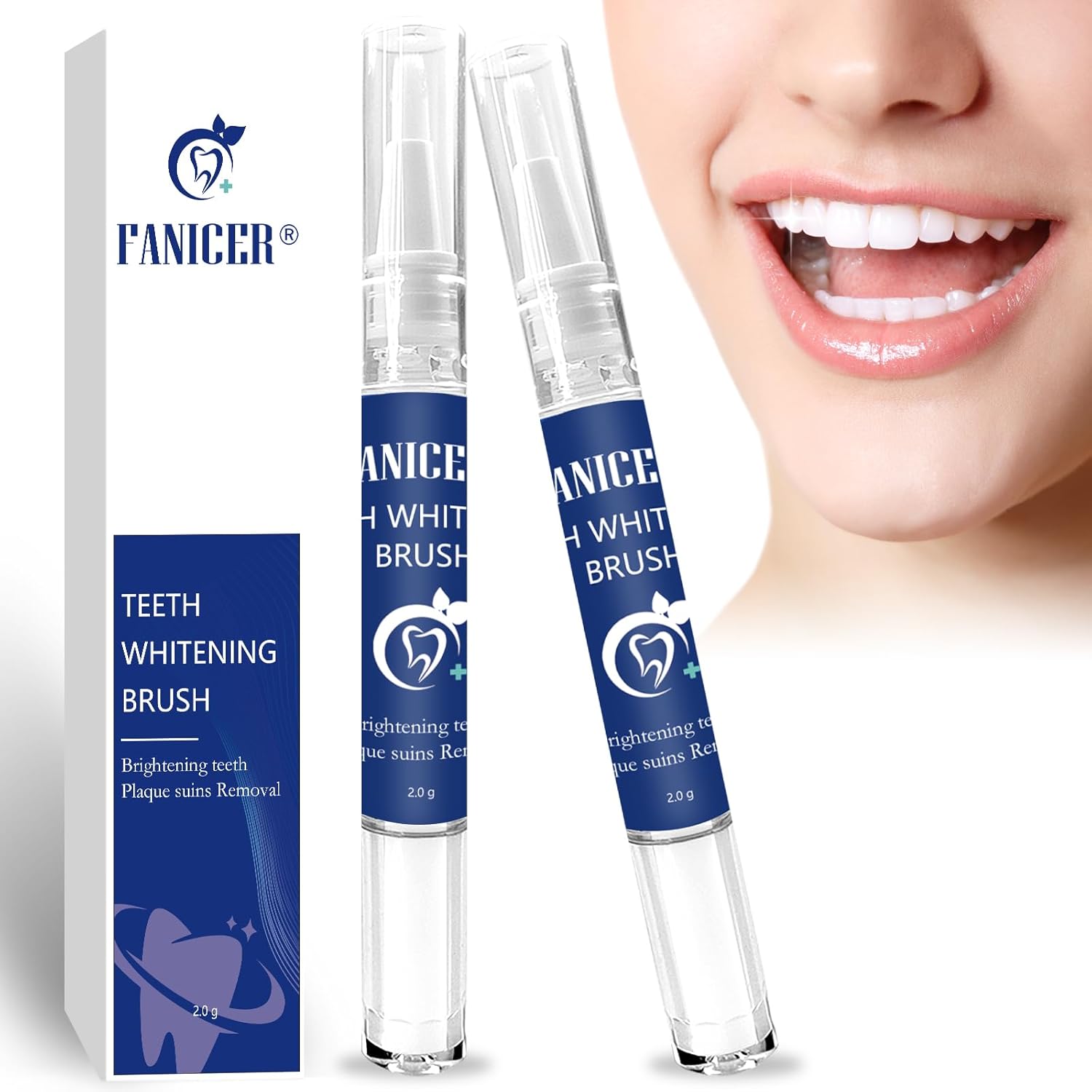 2 Teeth Whitening Pen, Mint Aroma Teeth Whitening Gel - 2 71dRaKd4smL. AC SL1500 -