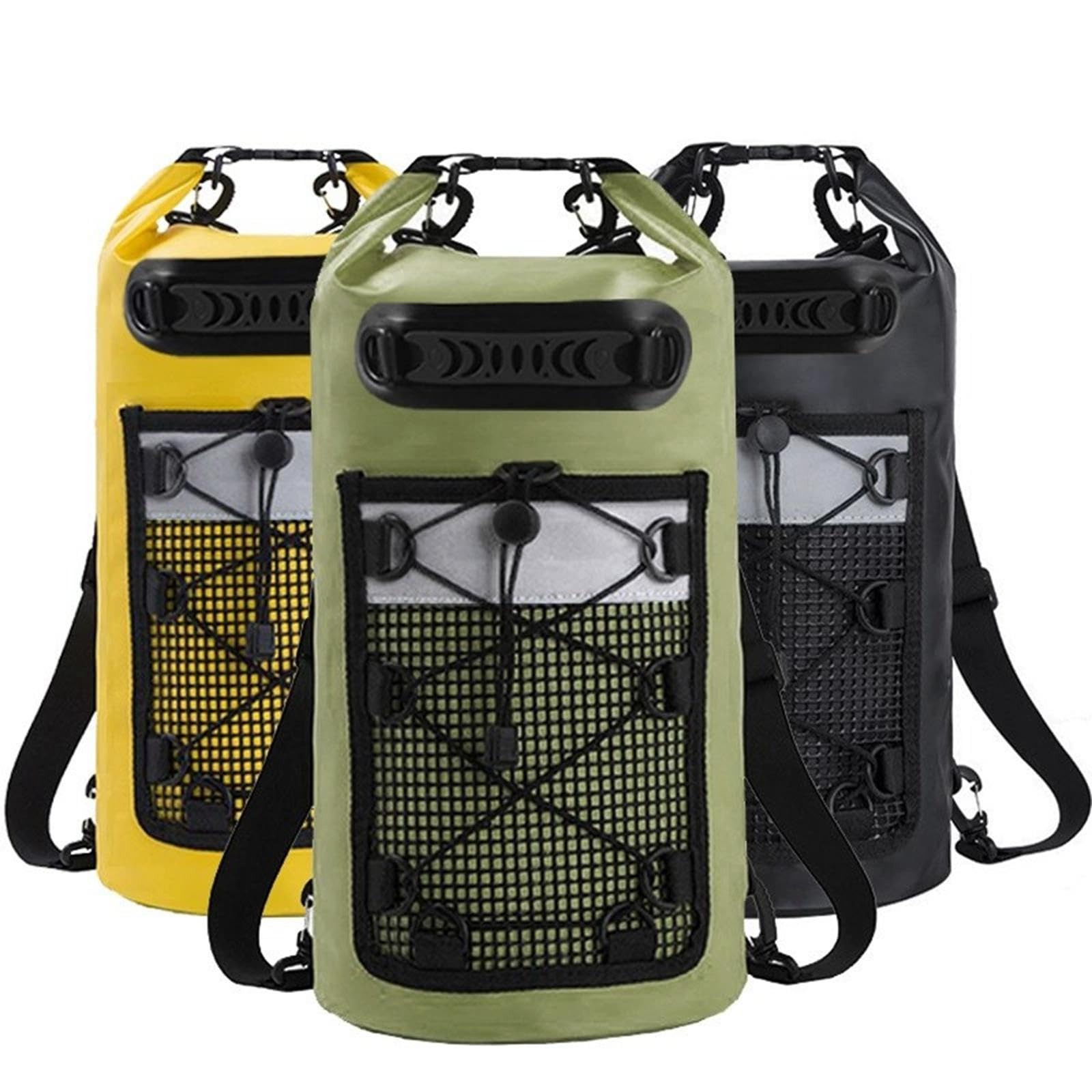 Qianly Bolsa Impermeable IPX6, Mochila Flotante Ligera con Espacio Amplio para Deportes Acuáticos Y Aventuras Al Aire Libre