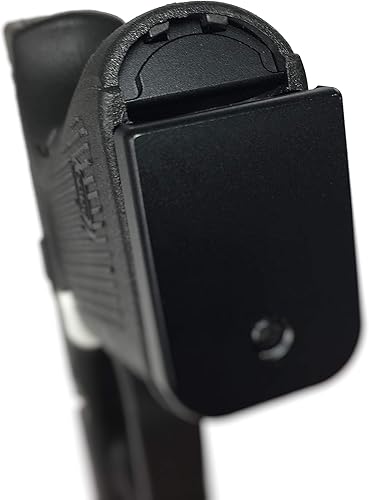 Miniatura 2 de BASTION para los modelos Glock G17, 19, 24, 31, 32, 34, 35, 37, 38  Gen 4  Gen 4  Enchufe de aluminio de repuesto grabado con láser (blanco)