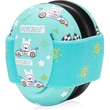Baby Earmuffs Ear Muffs Ear Defenders for Babies with Adjustable Elastic Headband