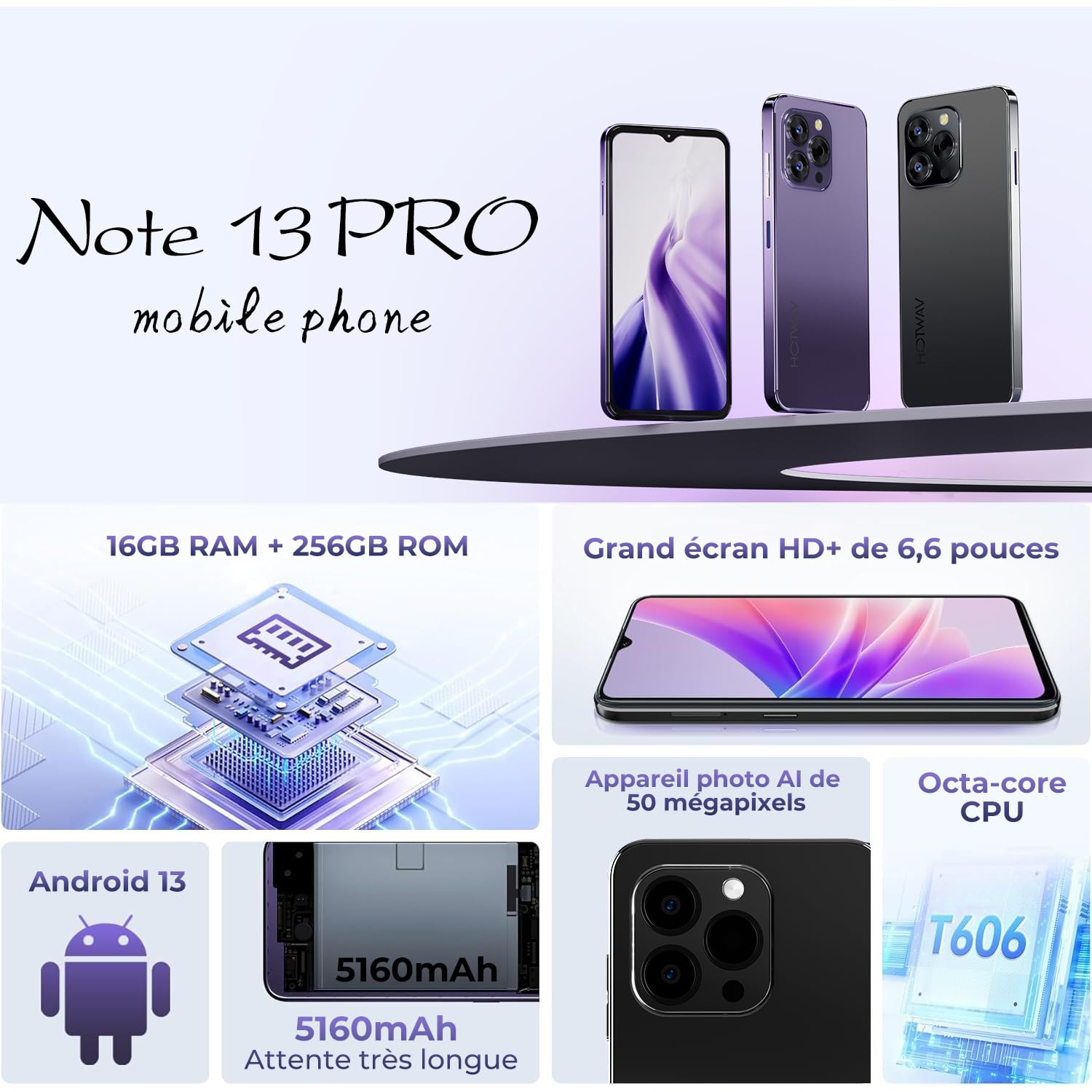 HOTWAV Note 13 Pro 8GB/256GB　SIMフリー Note13Pro-product-4-574714.jpg