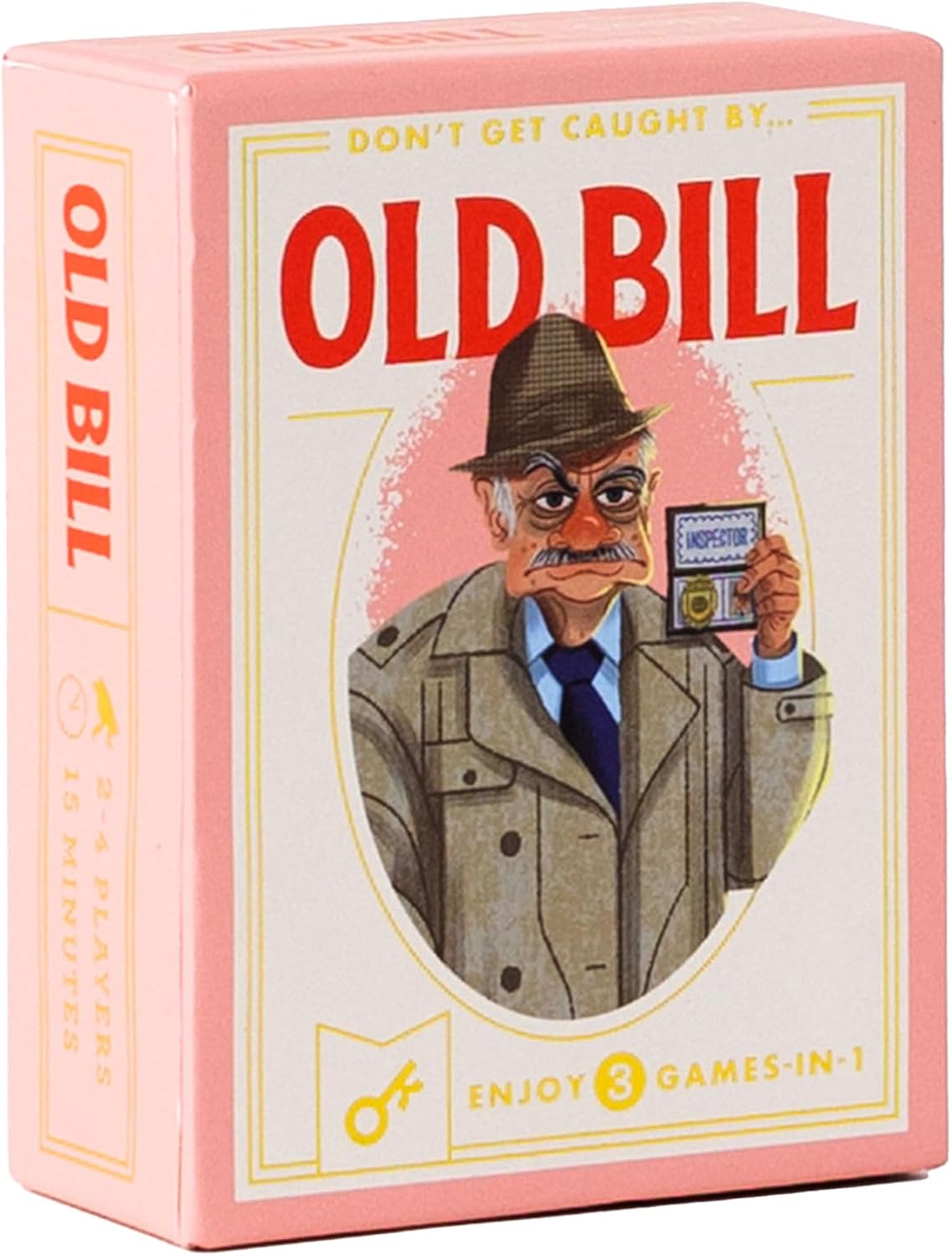 Old Bill Card Game A Bluffing Set Collection Game for 3