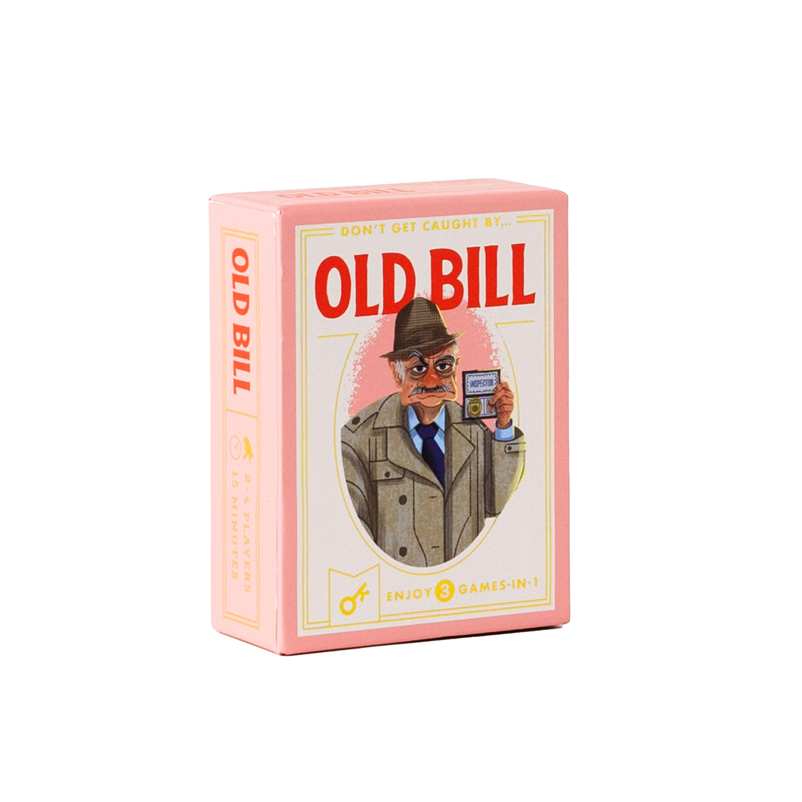 Old Bill Card Game - A Bluffing Set Collection Game for 3 to 4 Players by Keymaster