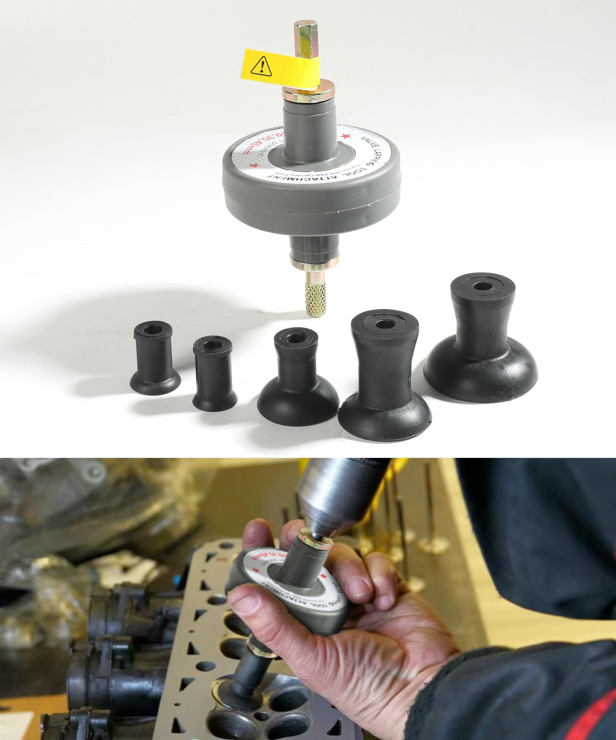 Kit di Utensili per Lappatura Delle Valvole, Kit per Lappatura Delle