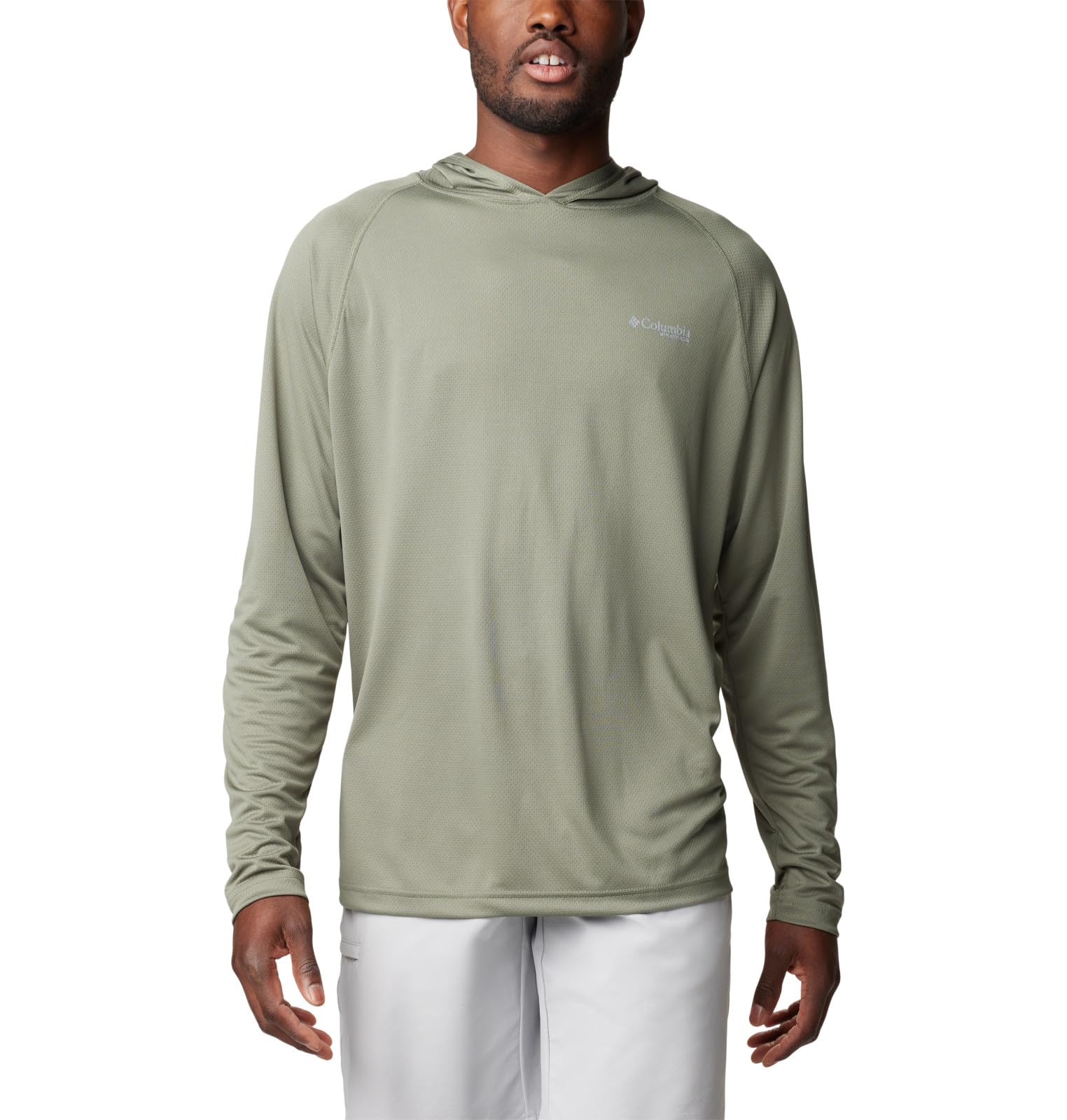 Columbia Men's PFG Solar Stream Hoodie Hooded Sweatshirt, Cypress, XL Plus