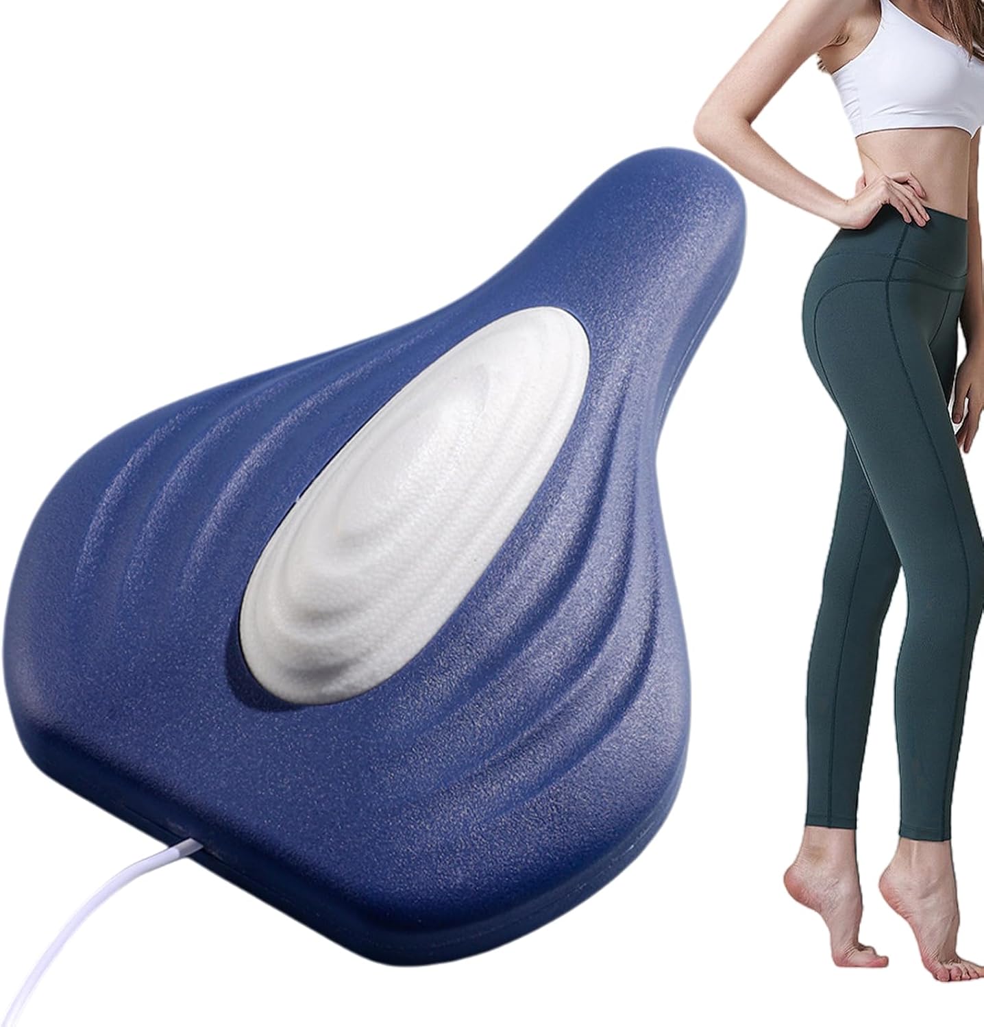 Trener mięśni miednicy - wtyczka USB, cichy, ergonomiczny trening, trenażer mięśni miednicy - na kanapę, do samochodu, biura, ciężarówki, siedzenia