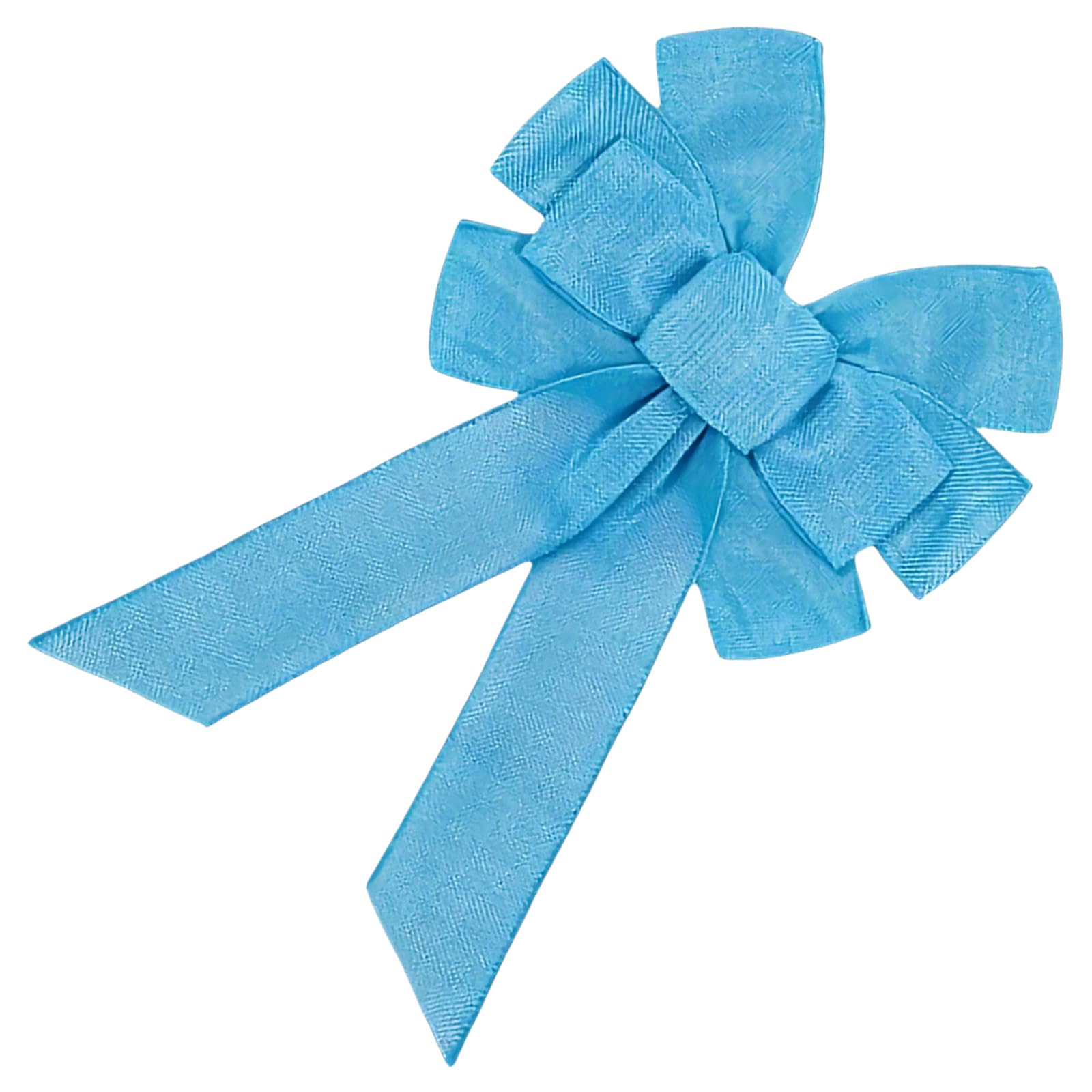ZEPFJHE Bows for Wreath, Spring Wreath for Front Door Decorations, Spring Faux Burlap Ornament Tree Toppers Bowknot Tree Toppers