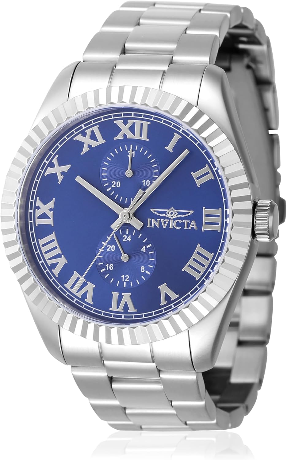 Invicta Specialty Men 43mm Stainless Steel Steel Blue dial