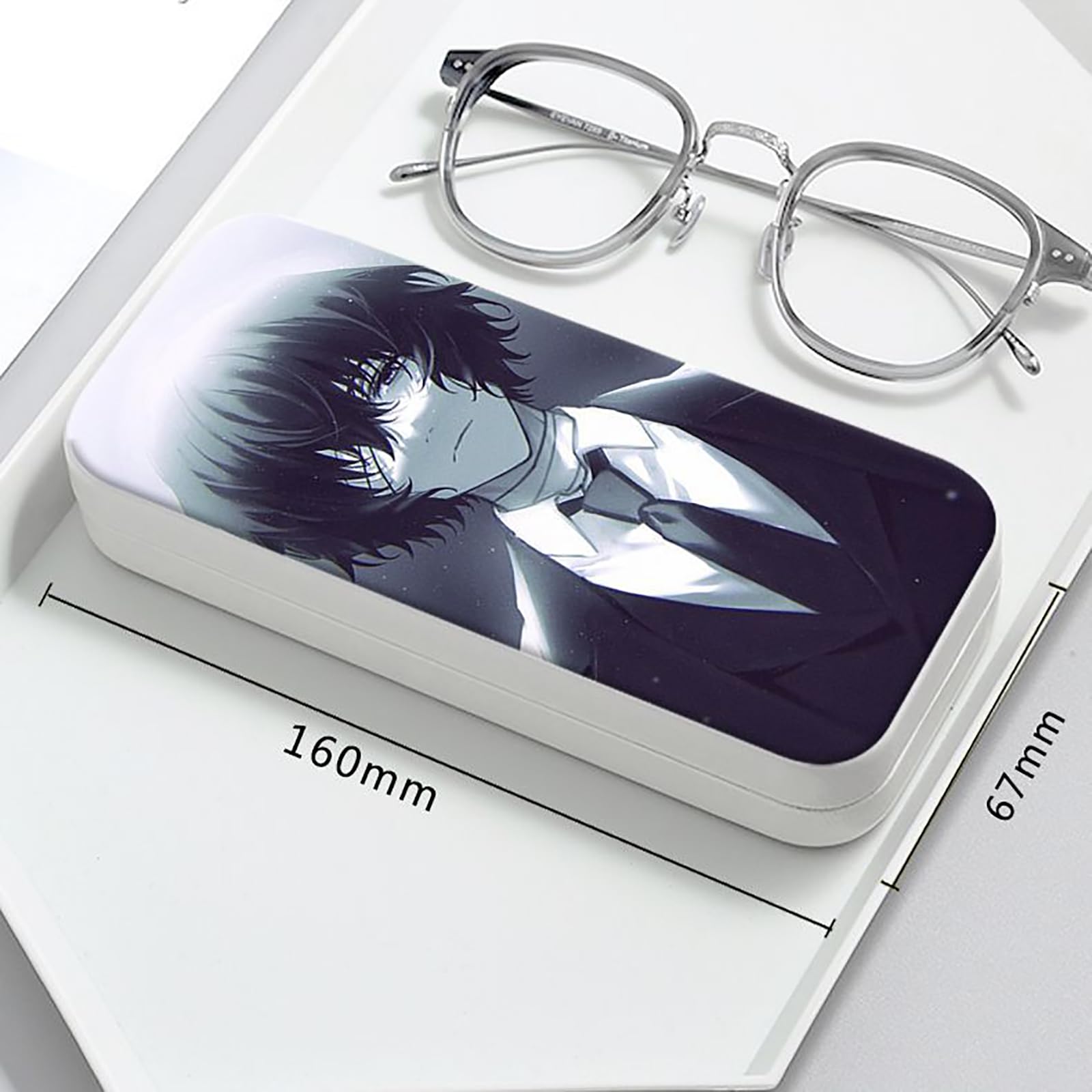 文豪ストレイドッグス 眼鏡市場 太宰治 眼鏡 眼鏡拭き ケース