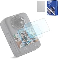 Vista 11 de NEEWER Kit de protectores de pantalla Pocket 3 (paquete de 2) compatible con DJI Osmo Pocket 3 Creator Combo Accesorios, 9H HD anti arañazos vidrio