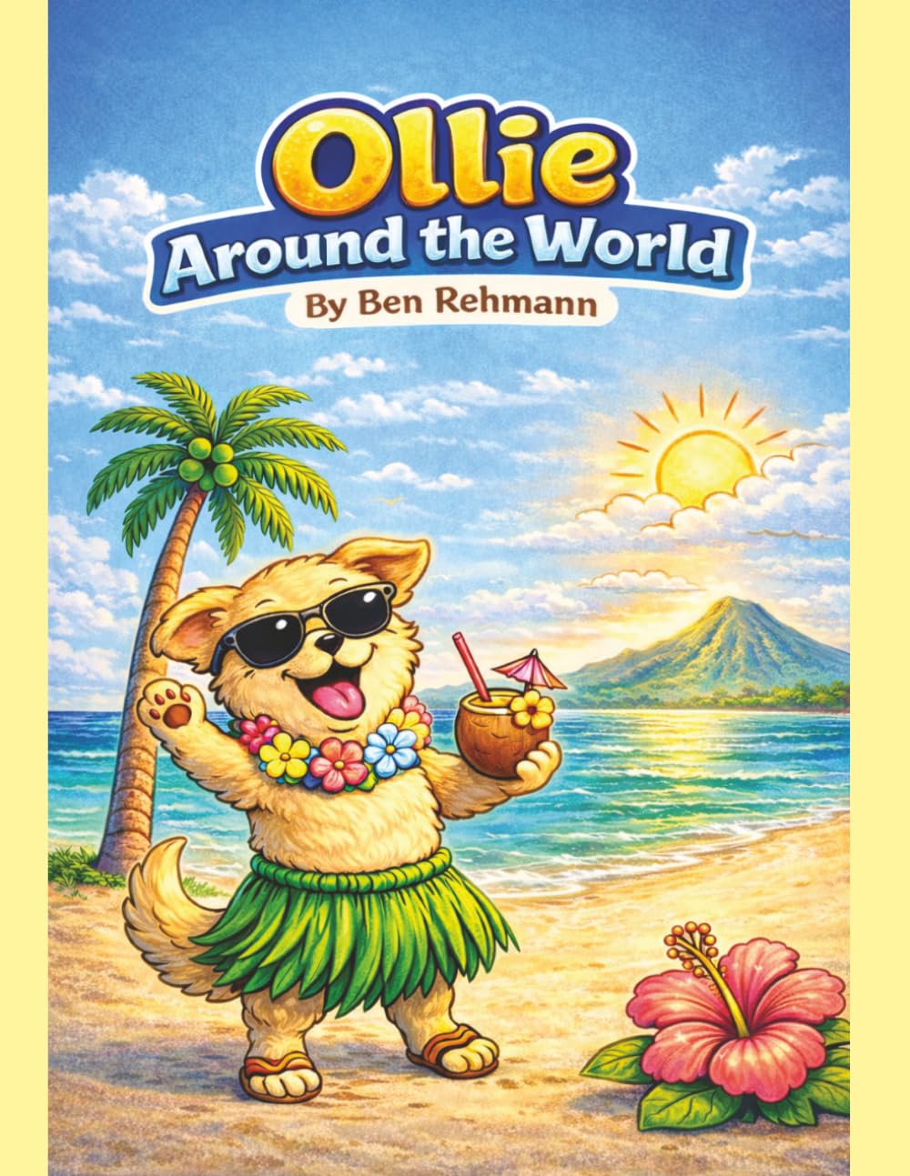 Ollie Around the World: A Coloring Book for All Ages (Castaway Color)