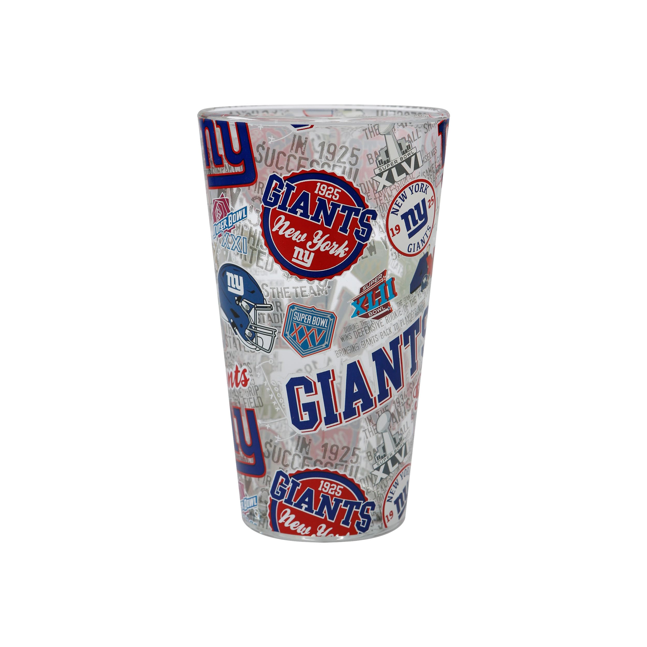 FOCO NFL unisex-adult NFL Team Logo Barware Drink 16oz Pint Glass | NFL, unisex-adult, Barware, Drink