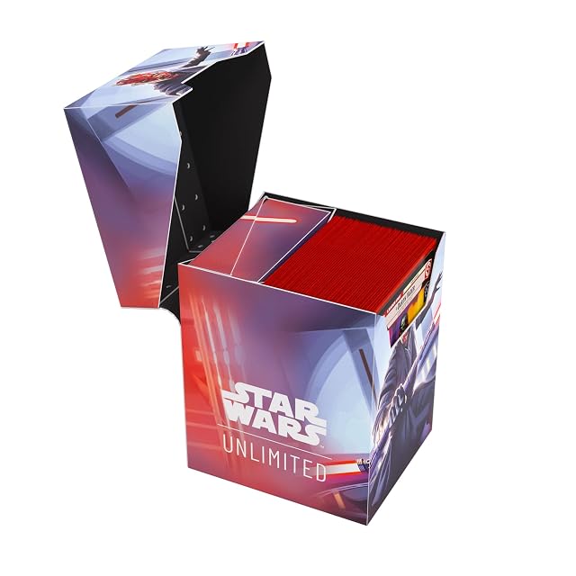 Foto 4 de 4 de Star Wars Unlimited Soft Crate - Full-Color Printed & Officially Licensed Durable Deck Box, Holds 60…