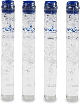 DryMistat Humidor Humidifier Tubes, Crystal Humidity Tubes 4 CT
