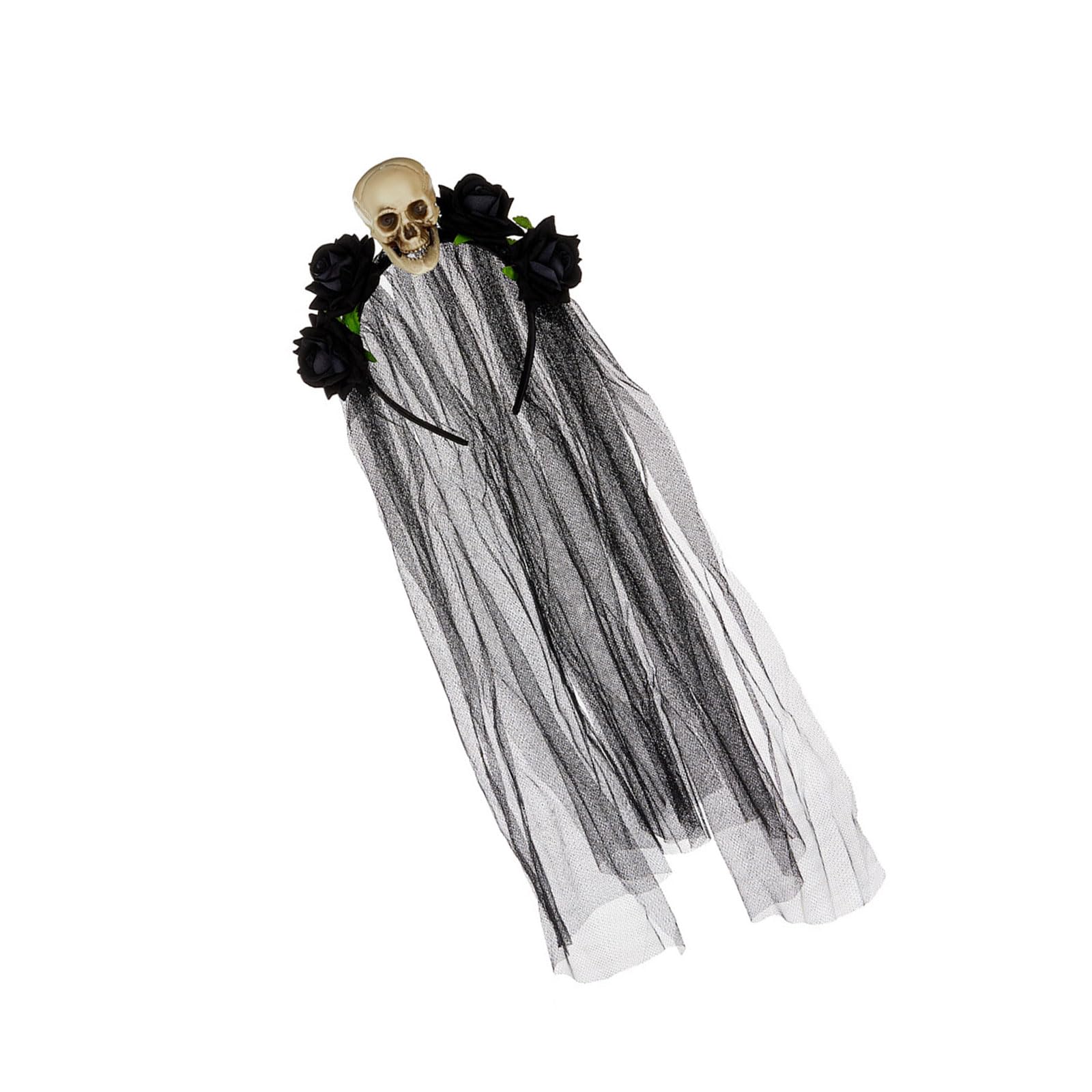Tsophreniq Multipurpose Halloweens Party Headbands Fit Any Hair Type Easy to Use Accessory for Themed Event Party Decoration Festival Skull Hairband