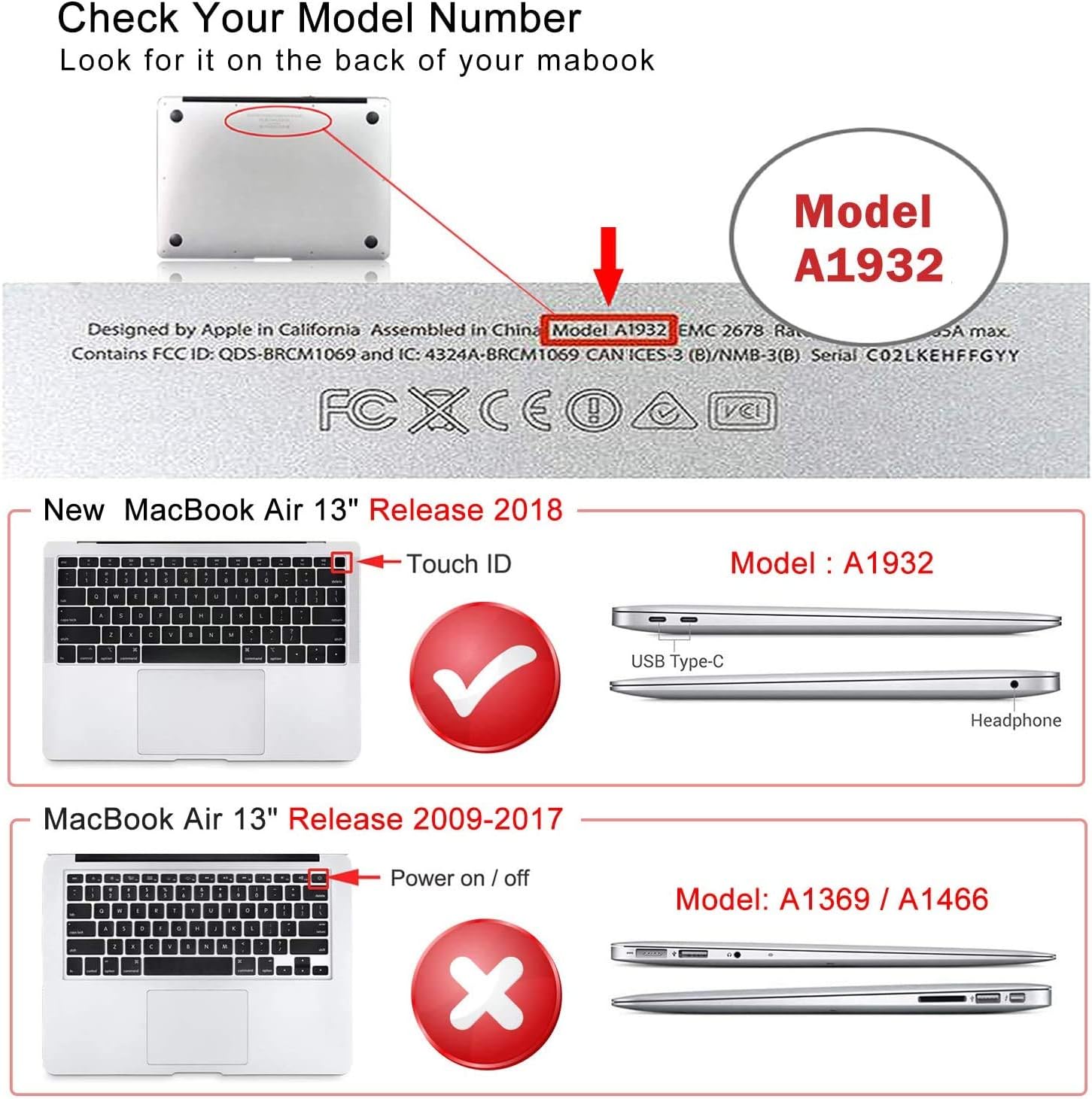 iCasso Black Gaming Mouse Pad, XXL Mousepad and Compatible with MacBook Air 13 inch Case 2020 2019 2018 Release A2337/A1932/A2179, Hard Shell Case Protective Cover