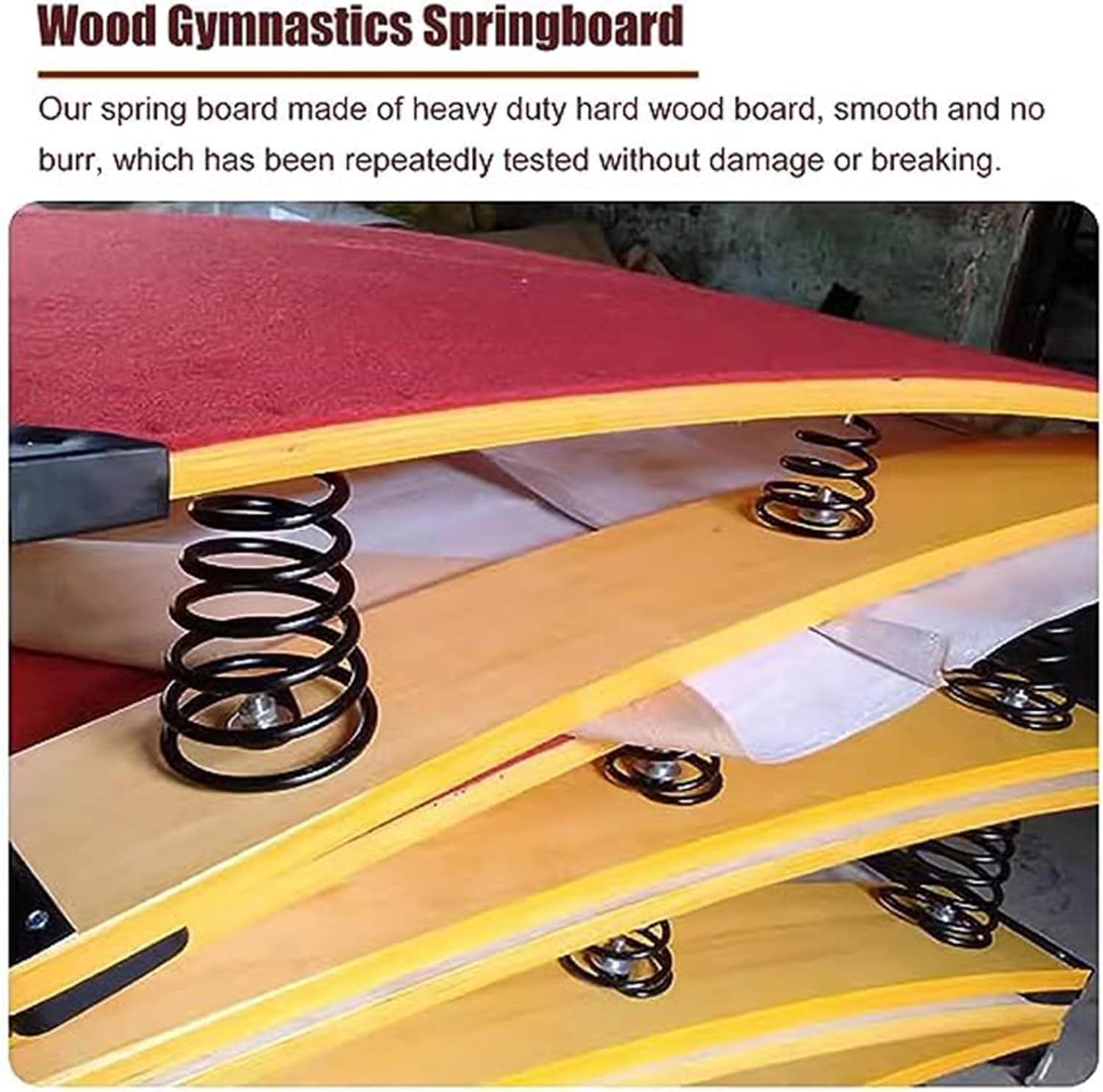 Gymnastics Vault Springboard 2/4/6/9 Spring Gymnastics Springboard Gymnastics Assistance Springboard Curved Spring Board