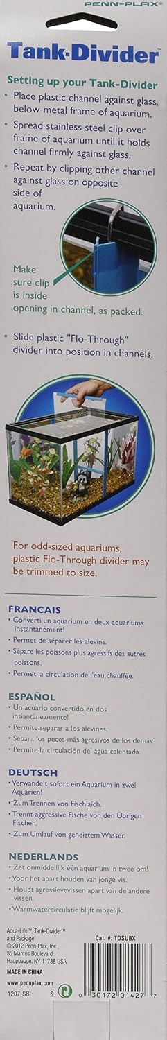 Penn Plax Aquarium Super Tank Divider