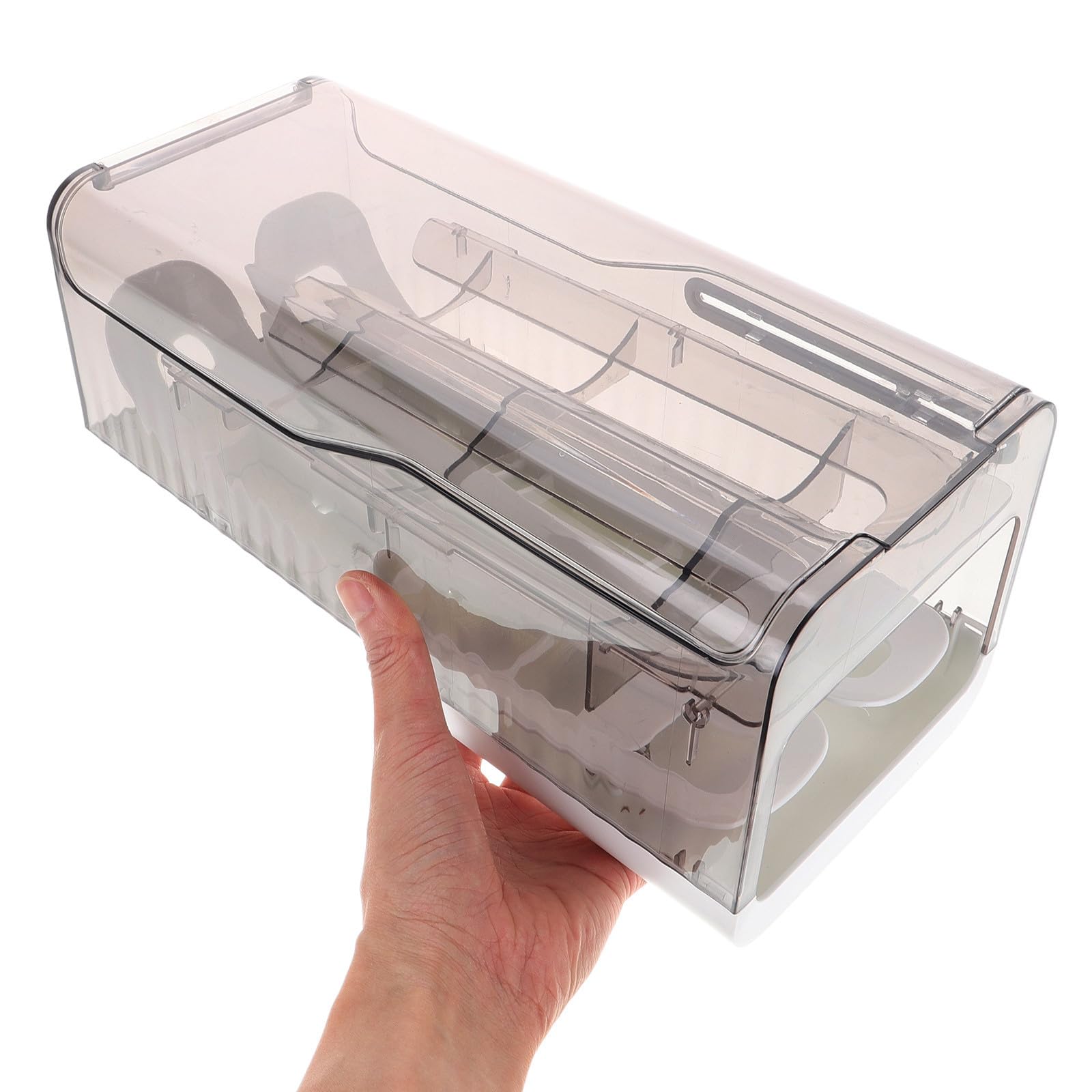 Organizador de Huevos para Refrigerador Material Pp, Diseño que Ahorra Espacio y Maximiza Almacenamiento Nevera