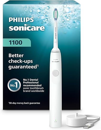 Philips Sonicare 1100 Series Electric Toothbrush - Sonic Toothbrush with