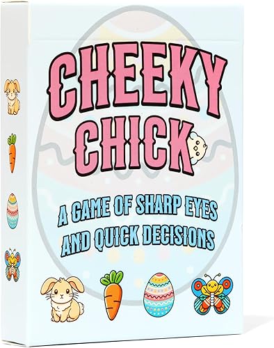 Fast-Paced Visual Easter Card Game for Kids 6+ and 2-4 Players - Easter Basket Stuffers for Kids - Visual Game No Reading Required - Easter Games - Easter Gifts