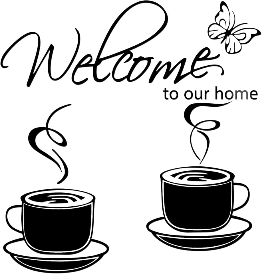 Amazon.es: pegatinas para tazas de cafe