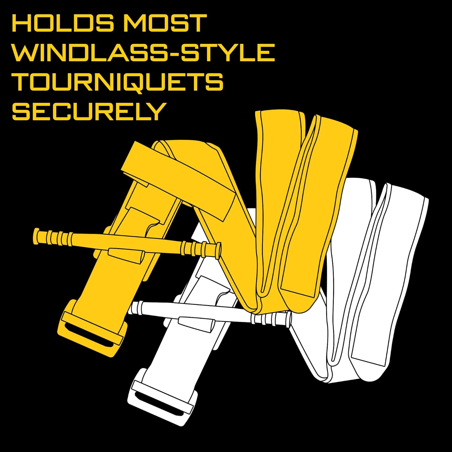 High Speed Gear - Tourniquet Taco, Police Gear & Military Gear, Medical MOLLE Pouch for Professionals