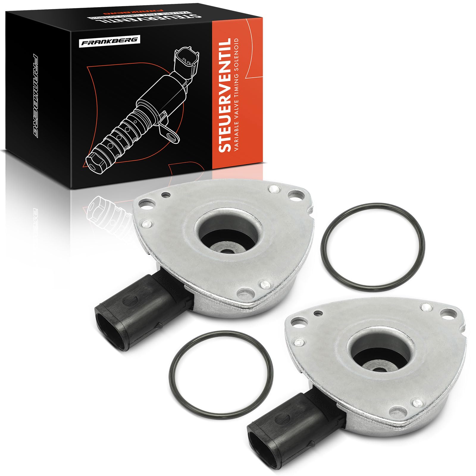 Frankberg 2x Zentralmagnet Nockenwellenversteller Kompatibel mit C-Klasse W203 C180 C200 C230 1.8L 2002-2007 E-Klasse W211 E200 1.8L 2006-2008 Replace# 2710510177