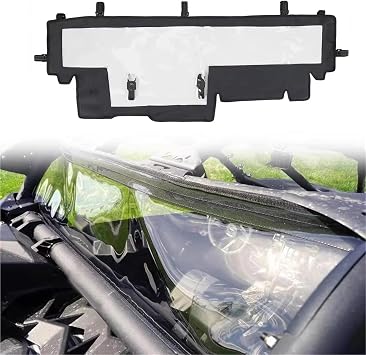 UTV Accessories PVC Back Window Rear Soft Windshield For Can Am Maverick X3 Max R RR 2/4 Doors 4x4 XRS XDS Turbo DPS 2017 2018 2019 2020 2021 2022 2023 2024