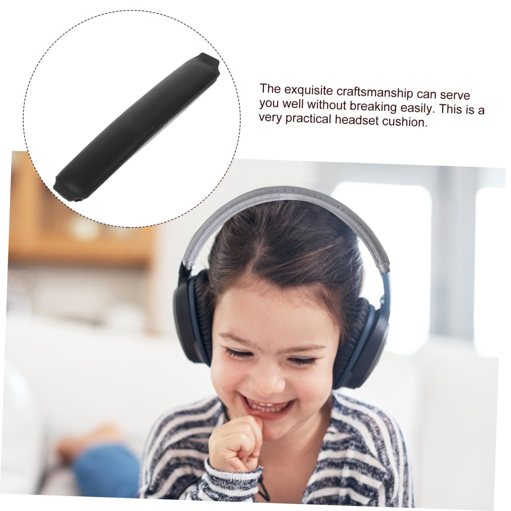 NUOBESTY 5 Pièces Couvre Tête pour Écouteurs Protection Remplaçable Mousse Compatible avec Accessoire pour Port