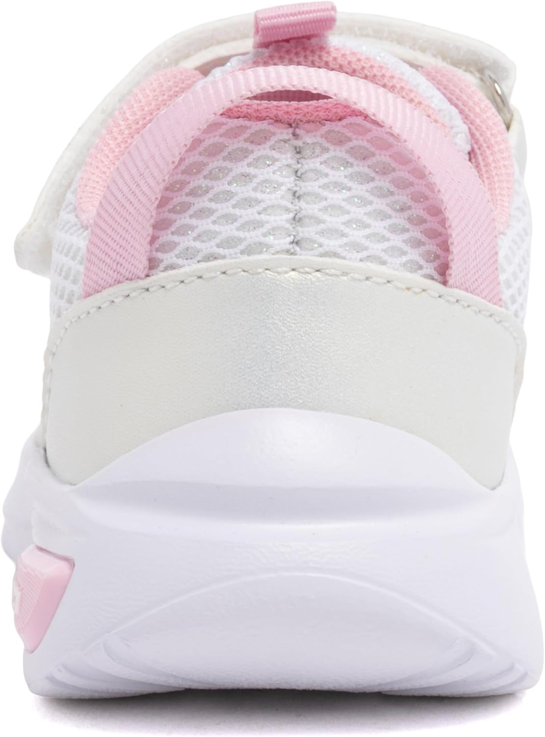 Nautica Kids Girls Athletic Sneakers - Comfortable Running Shoes with Adjustable Hook and Loop Strap, Toddler/Little Kid Sizes