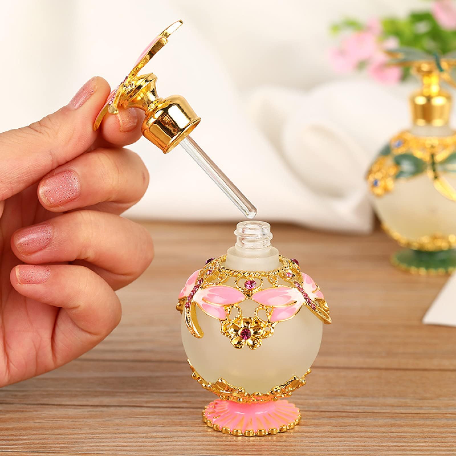 Amazon.com: LNGCLTEZ Perfume Bottles Vintage Perfume Bottles