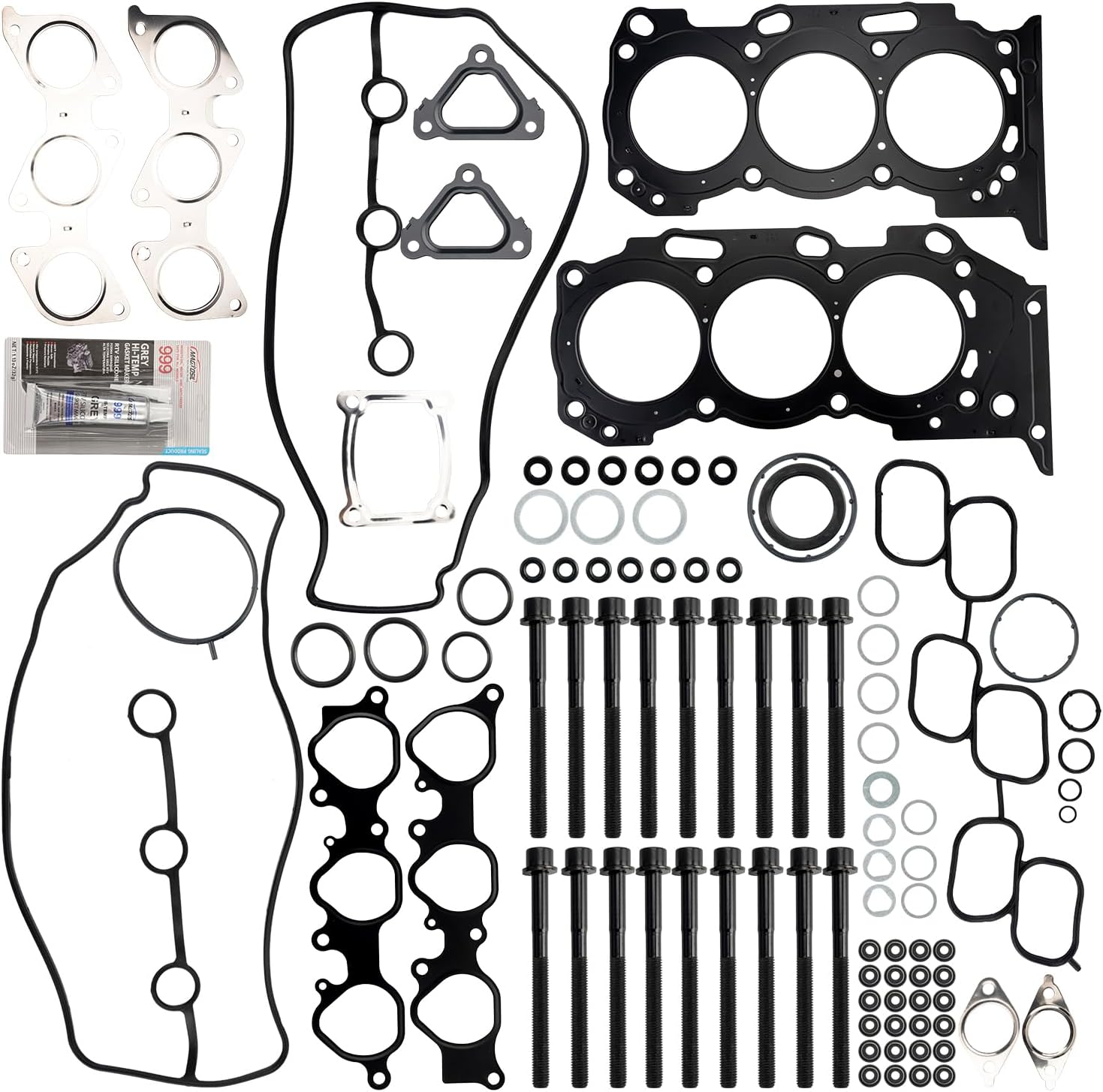 Head Gasket Kit Fit for 05-11 Tacoma,03-09 4Runner 4.0L,07-09 FJ Cruiser,05-06 Tundra 4.0L Engine Head Gasket Set HS26330PT,HSTO47L,VG15-117