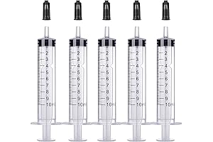 Precise Measurement: 10ml Measuring Syringe for Precise Dosing