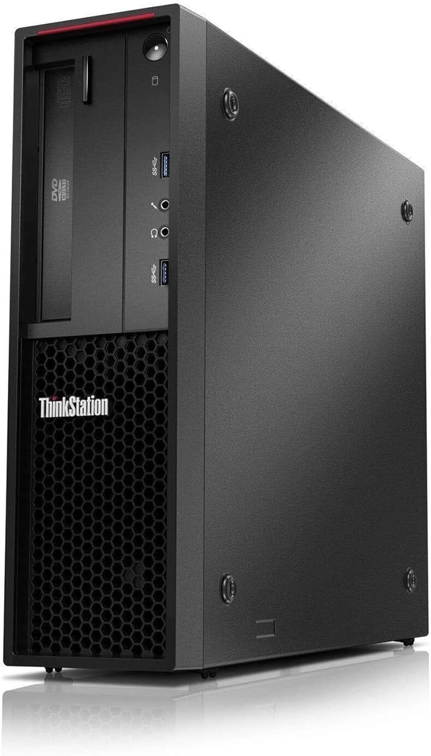 Lenovo P320 SFF Workstation Computer Desktop, Intel Core i7-7700, 16GB DDR4 RAM, 256GB M.2 PCIe, USB 3.0, Intel HD Graphics 630 4K, VGA + 2x Display Ports, Windows 10 Pro (Renewed)