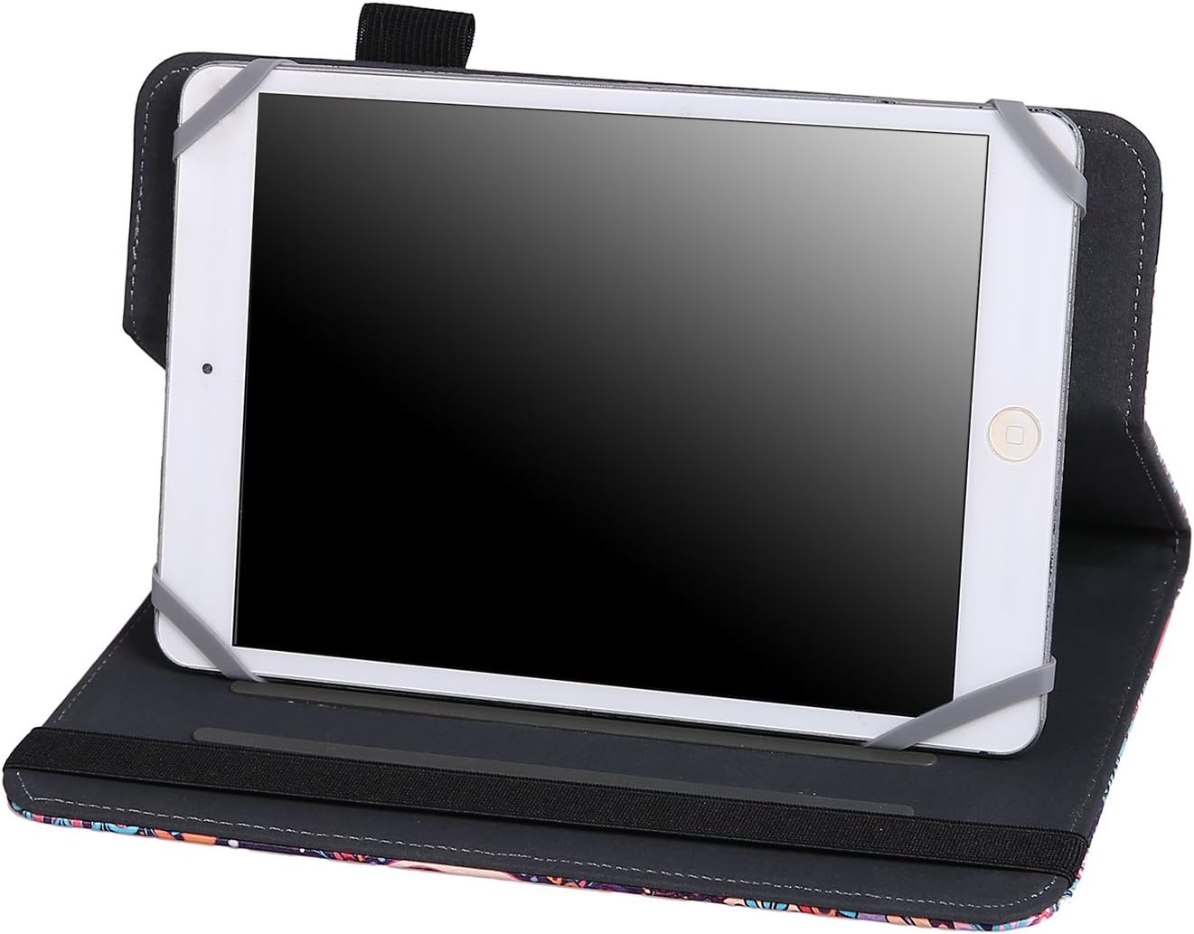 Blасk Frіdау Sаlе 2022 7 - 8 Inch Tablet Case - Universal Folio Cover Protective Stand for Touchscreen Tablets Including iPad Mini and many more (Purple Paisley)