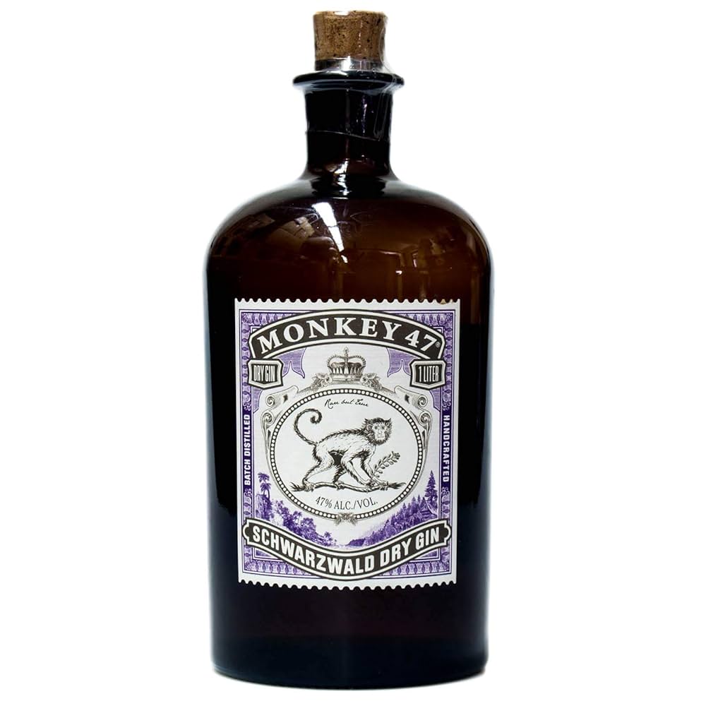 Amazon.com: Monkey 47, Gin Dry, 1 Ltr : 雜貨和美食