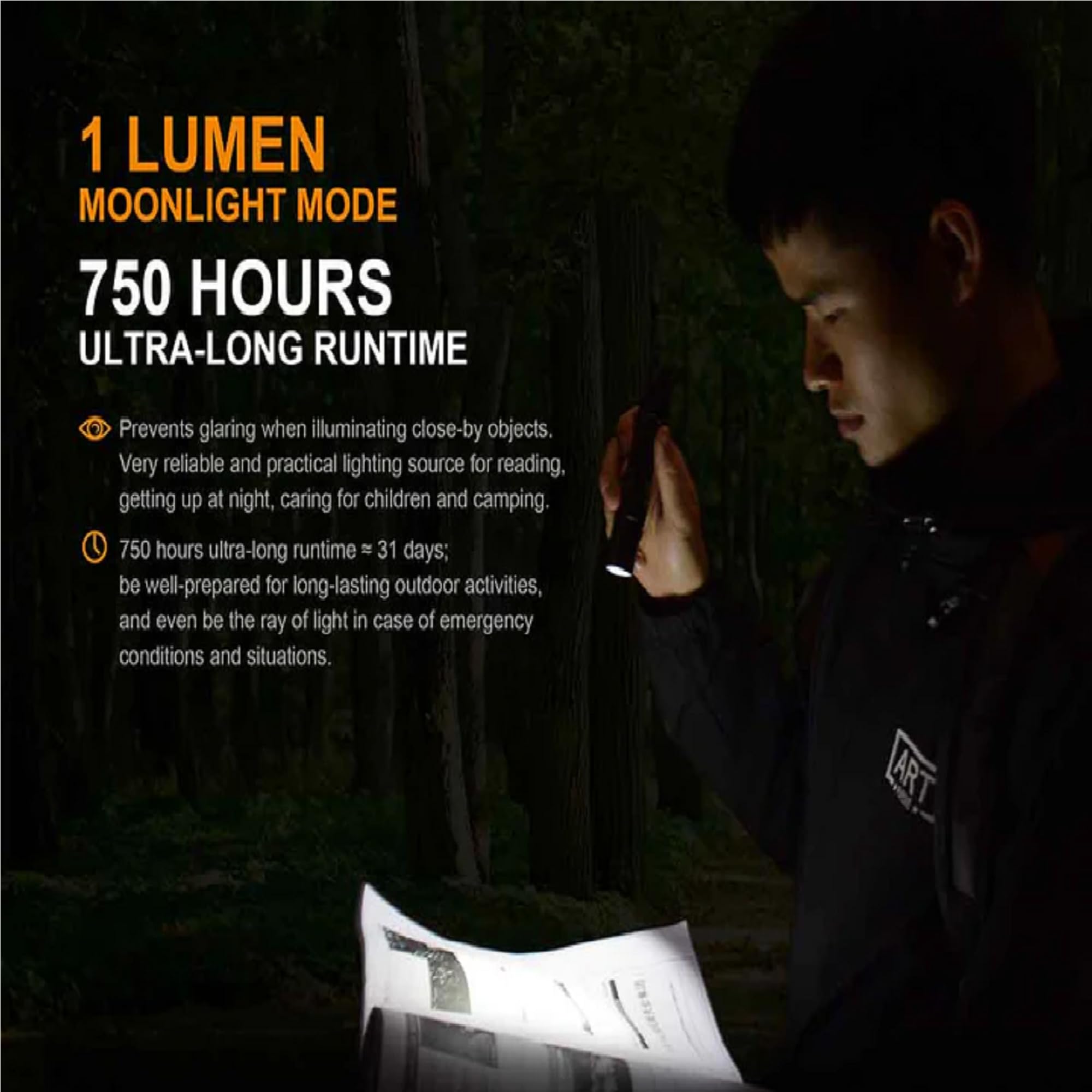 Fenix Torcia Led UC35 V2.0 - 1000 Lumens - Ricaricabile Micro-USB