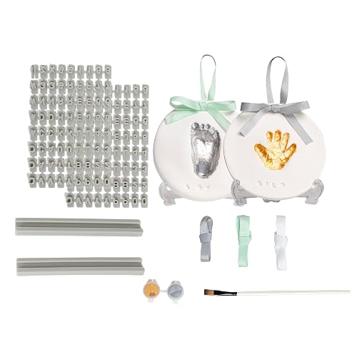 Pearhead Deluxe Clay DIY Baby Handprint & Footprint Kit