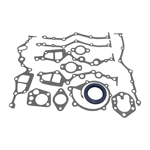 DNJ TC601 Juego de juntas de cubierta de distribución para Nissan 68-89  D21, Van, Pathfinder, 720, Maxima, 510 1.6L-2.4L L4, L6 SOHC designación