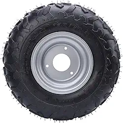 Pneu 145/70 6, Aro de Rodas de 6 Polegadas, ATV UTV para Pneu Off-road de Kart, Composto de Borracha de Longa Duração, Design de Piso Inovador, Estrutura de Camada Robusta,