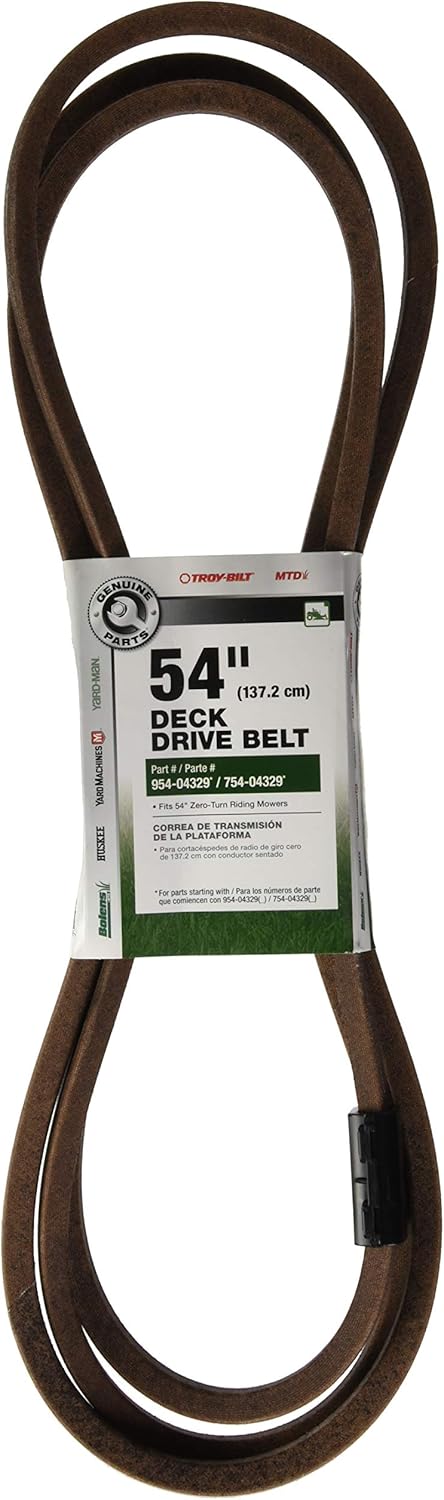 MTD Genuine Parts 490-501-M067 54" Deck Drive Belts