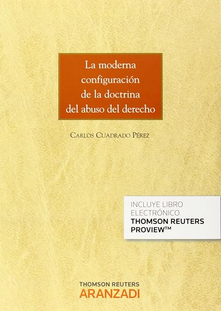 Portada de La Moderna Configulacion de la Doctrina del Abuso del Derecho
